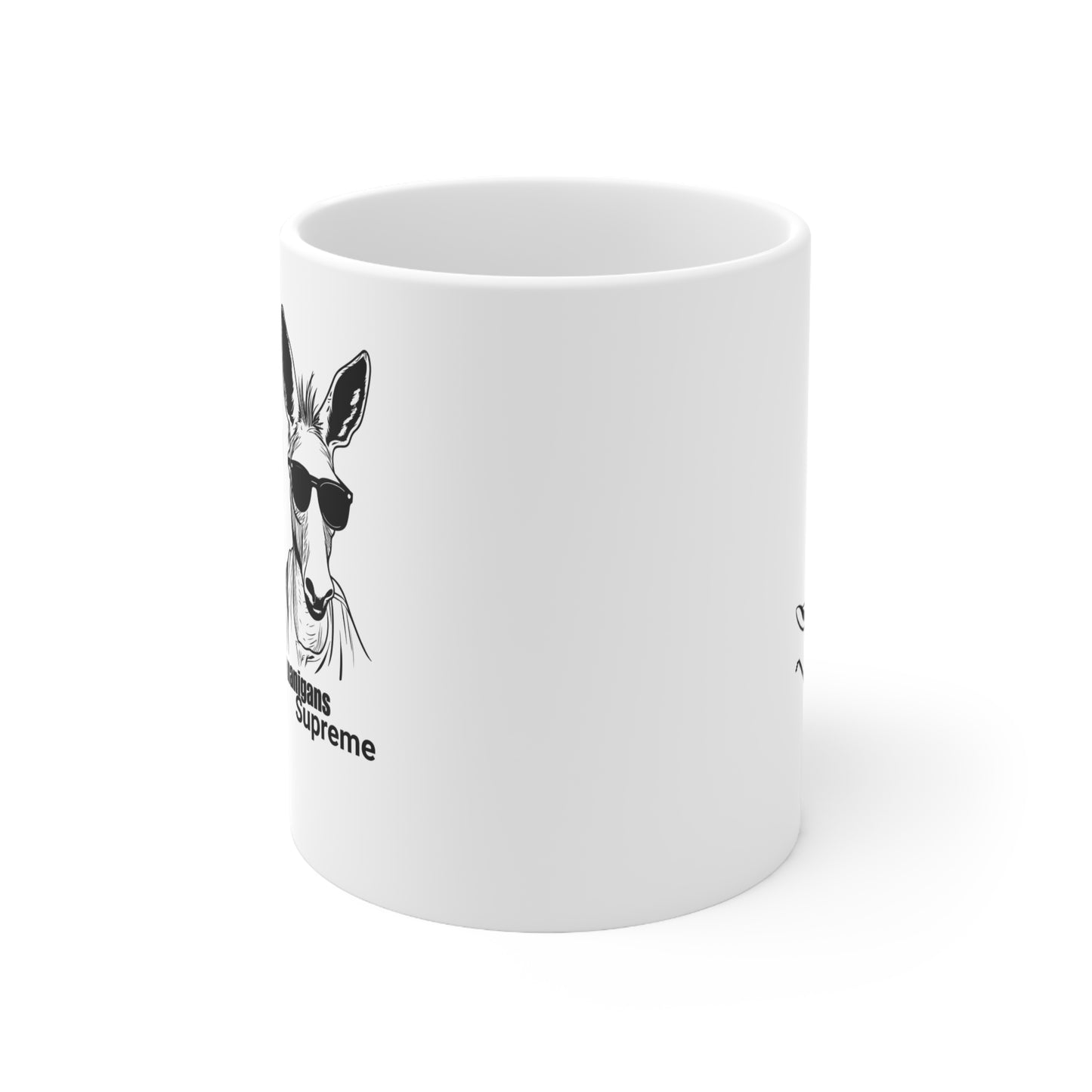 Shenanigans Supreme Funny White Mug Gift