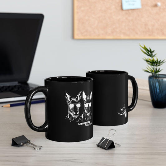 Shenanigans Supreme Funny Black Mug Gift